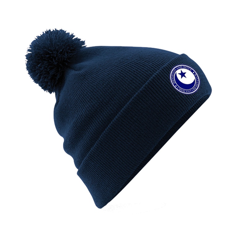 Original Pom Pom Beanie : Navy